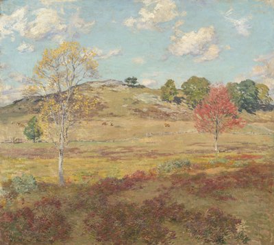 Early Autumn, 1905 by Willard Leroy Metcalf